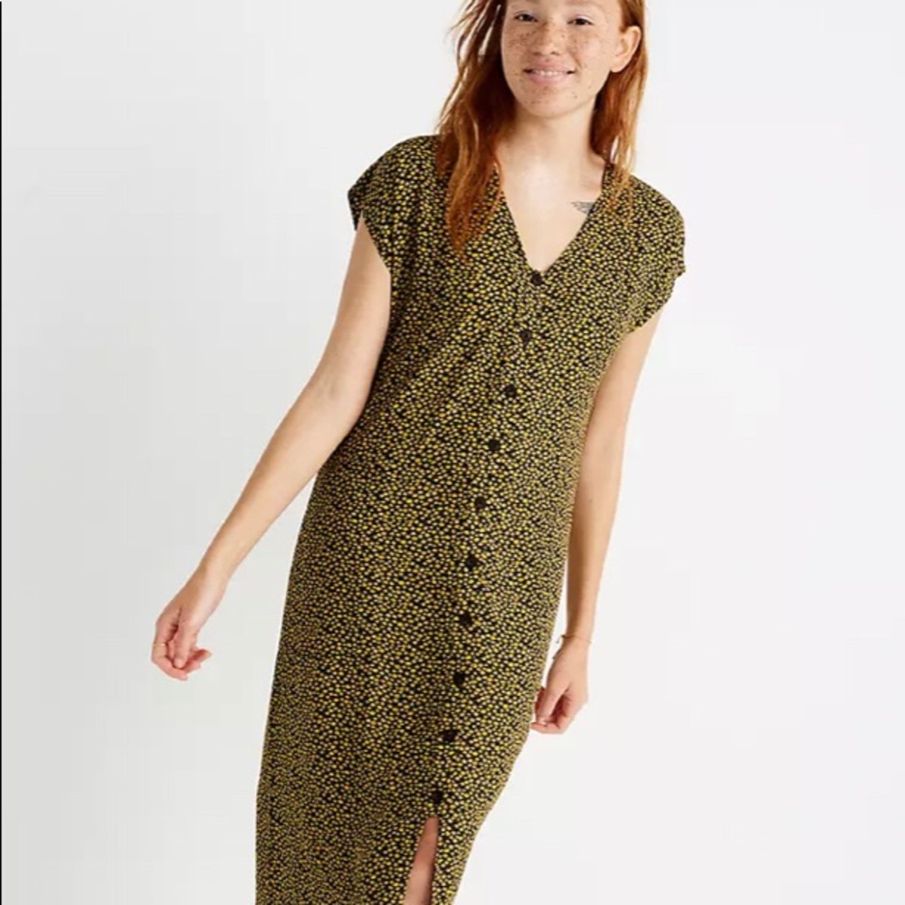 🌼MADEWELL Easy Midi Dress in Bitsy Floral🌼